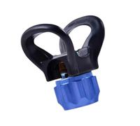 Harilla Base de rechange pour pulvérisateur de peinture sans air, accessoires universels, siège de buse étanche, serrage manuel, installation facile, Bleu