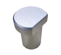 Harilla Bench Dog Outil Auxiliaire pour Établi Bloc de Serrage Aluminium Alliage Accessoire Menuiserie Dispositif de Planification Positionnement Adapté pour, argent, 19mm