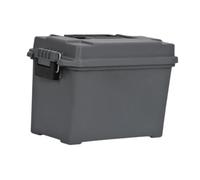 Harilla Boîte de Rangement Coffret Outils Boîte de Protection Antichoc Tapered en Polypropylène Fermeture Sécurisée Poignée Ergonomique Étanche pour Chasse, 34.8 Cm X 18 Cm X
