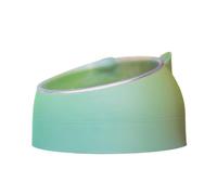 Harilla Bol de Bain de Sable pour Hamster, Toilettes, Facile à Nettoyer, Accessoires pour Cage, Baignoire Anti-poussière, récipient pour Creuser du Sable pour, Vert Foncé