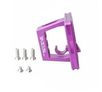 Harilla Bracket de Montage pour Bicyclette en Métal Léger avec Mécanisme de Libération Rapide pour Installation Facile d'un Panier Avant et Maintien de, Violet