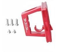 Harilla Bracket de Montage pour Bicyclette en Métal Léger avec Mécanisme de Libération Rapide pour Installation Facile d'un Panier Avant et Maintien de, Rouge