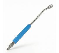 Harilla Buse d'Extension pour Nettoyeur Haute Pression Rallonge Lance Embout Adaptateur INOX 40 Cm Connexion Rapide M14 Prise en Main Confortable Manche Gainé, Bleu, 60 Cm