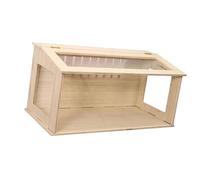 Harilla Cage à Hamster en Bois, nichoir pour mangeoire à Poulets, Habitat pour Hamsters et Chinchillas, Côtés Transparents