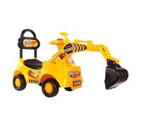 Harilla Camions de construction Jouet éducatif Cadeau pour enfants Fournitures de fête de jouets Cadeaux Excavatrices Jouet Mini voiture d'ingénierie pour, Jaune