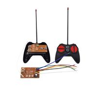 Harilla Carte émetteur et récepteur avec télécommande RC 4CH pour véhicules d'ingénierie, accessoires de modèle de voiture RC