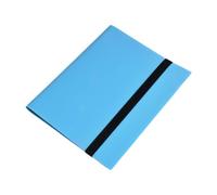 Harilla Cartes Binder 9 Poches D'album Côté Chargement Des Cartes à échanger Binder Cartes de Sport Cartes pour Cartes de Football, Bleu