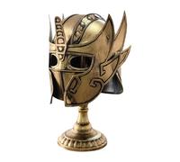 Harilla Casque de chevalier romain, accessoire de jeu de rôle théâtral pour cadeau de bureau, décoration d'Halloween