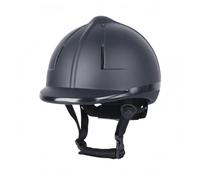 Harilla Casque d'Équitation Casque Bombe Protection Coque Réglable avec Boucle Circulation d'air Intégrée et Doublure Amovible Convient à Entraînement Sortie, Noir, M
