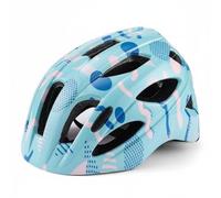 Harilla Casque Enfant Casque Absorbant Protection Mousse Nacelle Design Arrondi Casque Enfants Adapté aux Balades Activités Scolaires Loisirs, Bleu Clair Coloré, S 48-52CM