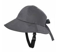 Harilla Chapeau Bob Casque Bump Casquette à Large Visière Protection Solaire Coque Interne Eva Légère Coton Souple avec Conforme Ce En812, Dark Gray Without Shell