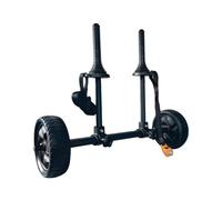 Harilla Chariot Kayak Ajustable Chariot Trolley Porteur Support Transport Conception à Montants Réglables 6 à 28 Cm Roues 20 Cm Structure 50 Cm Stable