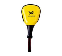 Harilla Cible de Frappe pour karaté, Coussin de Frappe léger et Portable, Cible de réaction pour la Boxe, pour la Pratique du Sanda Muay Thai, Jaune