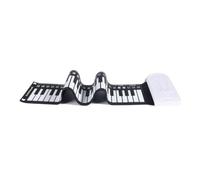 Harilla Clavier Haut- Intégré | Compact, Piano Pliable, Multifonction, Clavier Électronique du Débutant, pr Exploration Pianistique Précoce, Connecteur