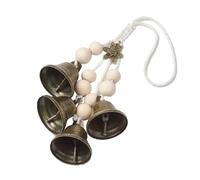 Harilla Cloche de sorcière pour Porte de Salon, décoration Vintage, Artisanat, décoration d'halloween, Carillon à Vent Suspendu, Fleur