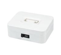 Harilla Conteneur Stockage Sécurisé en Métal Serrure Frontale Finition pour Vos Valeur Organisés Tels Que Pièces Monnaie Souvenirs Adapté aux Tirosirs aux, L, Code Lock