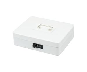 Harilla Conteneur Stockage Sécurisé en Métal Serrure Frontale Finition pour Vos Valeur Organisés Tels Que Pièces Monnaie Souvenirs Adapté aux Tirosirs aux, Xl, Code Lock