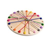 Harilla Corde Untangle Toy Rope Knots Tri Toy Game de Conseil D'administration Spatial Imagination Puzzle Puzzle Toy Unie The Knot Toy For Adults Kids, Rond