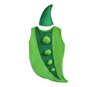 Harilla Costume d'halloween pour Enfants, Tenue légère et Alimentaire pour Une représentation sur scène, Pois