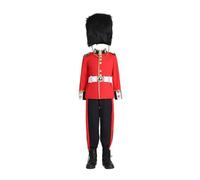 Harilla Costume Soldat Chapeau | Pantalon Noir à Bans Rges, Compl, Ensemble, pr Carnaval, çons, S