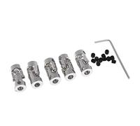 Harilla Coupleur d'arbre Universel pour Voiture RC, Connecteur de Moteur, Accouplement, 4x5 mm