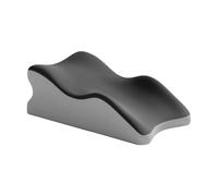 Harilla Coussin de Dos En Mousse à Mémoire de Forme Multifonction pour Le Dos, Les Jambes et Les Genoux Des Femmes, Noir