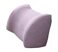 Harilla Coussin de dossier relax, coussin lombaire moelleux haute densité pour le travail à domicile, Violet Clair