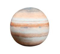 Harilla Coussin en Peluche 3D de Simulation, Jouet éducatif de 27 cm, Doux et Moelleux, représentant Une planète de l', idéal pour Les Adolescents, Jupiter