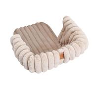 Harilla Coussin pour Animaux de Compagnie, Tapis pour Chien, Doublure d'hiver Douce, Coussin pour Chariot de Transport, Accessoires pour Chariot d'Ext, Kaki