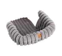 Harilla Coussin pour Animaux de Compagnie, Tapis pour Chien, Doublure d'hiver Douce, Coussin pour Chariot de Transport, Accessoires pour Chariot d'Ext, Gris