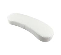Harilla Coussin repose-bras pour manucure, facile à nettoyer, portable, pour table de manucure, Blanc