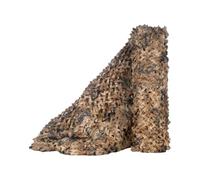 Harilla Couverture en Maille pour Jardin et Camping, 1.5 X 2m Brun