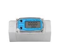 Harilla Débitmètre Liquide Électronique Compteur Débit Compteur Fluide Débitmètre Numérique Connexions Filetées Bilatérales avec, 2 Pouces, Compteur Instantané De 2 Pouces