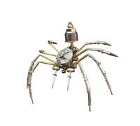 Harilla Décoration de Bureau en métal représentant Une araignée en 3D, modèle mécanique à Assembler soi-même, pour Bureau, Bar, Enfants et Adultes.