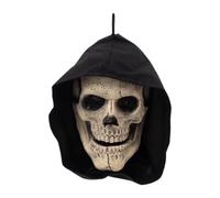 Harilla Décorations d'Halloween pour la maison : accessoires d'horreur à faire soi-même, décorations animées suspendues, crâne effrayant pour la, Crâne
