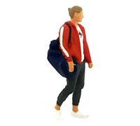 Harilla Diorama de Collection Au 1/64 : Figurines de Femme et d'homme, Décor de Rue, de de Bâtiment pour Bureau Siku. Accessoires de Décoration, Gym Sac Homme Orange