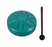 Harilla Drum Hand Pan Drum Instrument de musique 6 notes 3,8 pouces Portable Entertainment Drums Hand Pan Mini Hand Drum for Gifts, Lac bleu