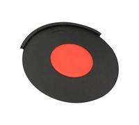 Harilla Drum Mute Pad Kit de Sourdines Batterie Pad Tampon Silencieux Caoutchouc Résistant avec Centre Atténuation Jusqu’à 90 pour Cent Bord Suspendu, Coussin Rond 14"