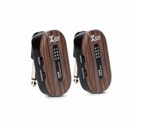 Harilla Émetteur Récepteur Audio sans Fil Guitare Système Numérique Instrument Transmetteur Récepteur Connexion Fiable sans Perte Portée 30 M Compatibilité, Wood A58
