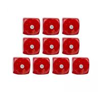 Harilla Ensemble de 10 Cubes à Jouer pour Soirées Ludiques En Famille, 2 pièces