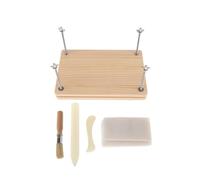 Harilla Ensemble de reliure de livre, matériel de livre en tissu de réparation, outil de pliage de papier, Kits de reliure pour bricolage, reliure de cartes, 2 couches