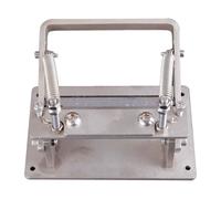 Harilla Éplucheuse Cuir Manuelle Éplucheuse Skiver Fendeur Parer Cuir avec Châssis Métal Réglable et Plaque de Base Plate Pression Constante et Découpe Propre Adaptée à l'Atelier Cordonnerie Bricolage