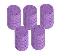 Harilla Éponges nettoyantes pour le visage : démaquillage en douceur, soins de beauté, indispensables en, disques nettoyants, éponge nettoyante pour le, 50 Pièces Violettes