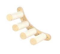 Harilla Escalier Mural pour Chat, Planche à gratter, Aire de Jeux, Pont, perchoirs, Meubles pour Animaux de Compagnie, escaliers d'escalade pour Chatons