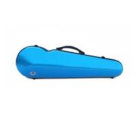 Harilla Étui Violon Housse Boîtier Coffret Valise avec Protection Contre Chocs et Pression Intérieur Rembourré et Compartiments Accessoires Aspect Moderne, Bleu