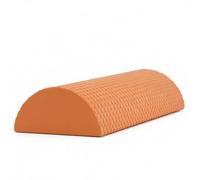 Harilla Eva Foam Roller Demi-cylindre Rouleau d'Exercice Rouleau de Massage Rouleau de Pilates en Mousse EVA Conçu pour Équilibre et Souplesse pour Soutien, Orange, 60 7.5