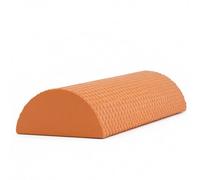 Harilla Eva Foam Roller Demi-cylindre Rouleau d'Exercice Rouleau de Massage Rouleau de Pilates en Mousse EVA Conçu pour Équilibre et Souplesse pour Soutien, Orange, 90 7.5
