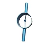Harilla Fendeur de Bambou, Outil de fendage, séparateur de Tubes de Bambou pour Artisans, Division Uniforme, Bleu 2 Coupes