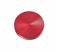 Harilla Figure Skating Disque d'Entraînement Aluminium Alliage Plaque Rotative Équipement Turn Plateau Stabilité Pratique Adapté à Gymnaste, Red, 120-23mm