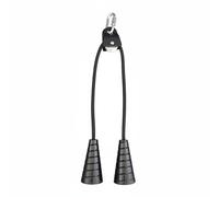 Harilla Fitness Bande de Résistance Corde Triceps Accessoire Musculation Câble Poignée de Tirage Embouts Antiglissoirs Construction Solide Acier 140kg Adaptée